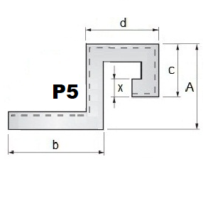 Proteção sanfonada formato oval