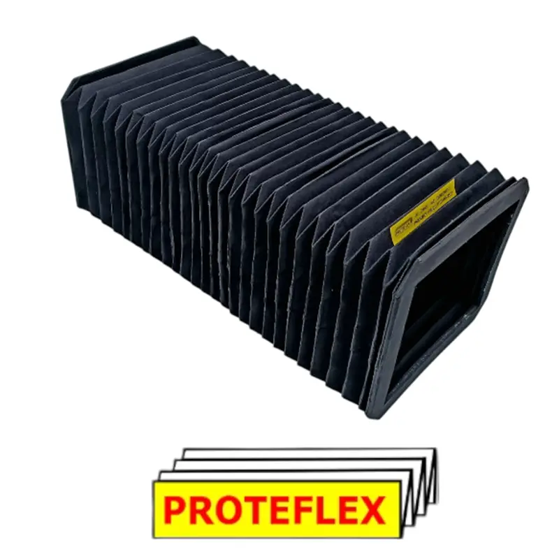 Proteção sanfonada Cilindrica