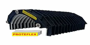 Proteção sanfonada para fuso traseiro